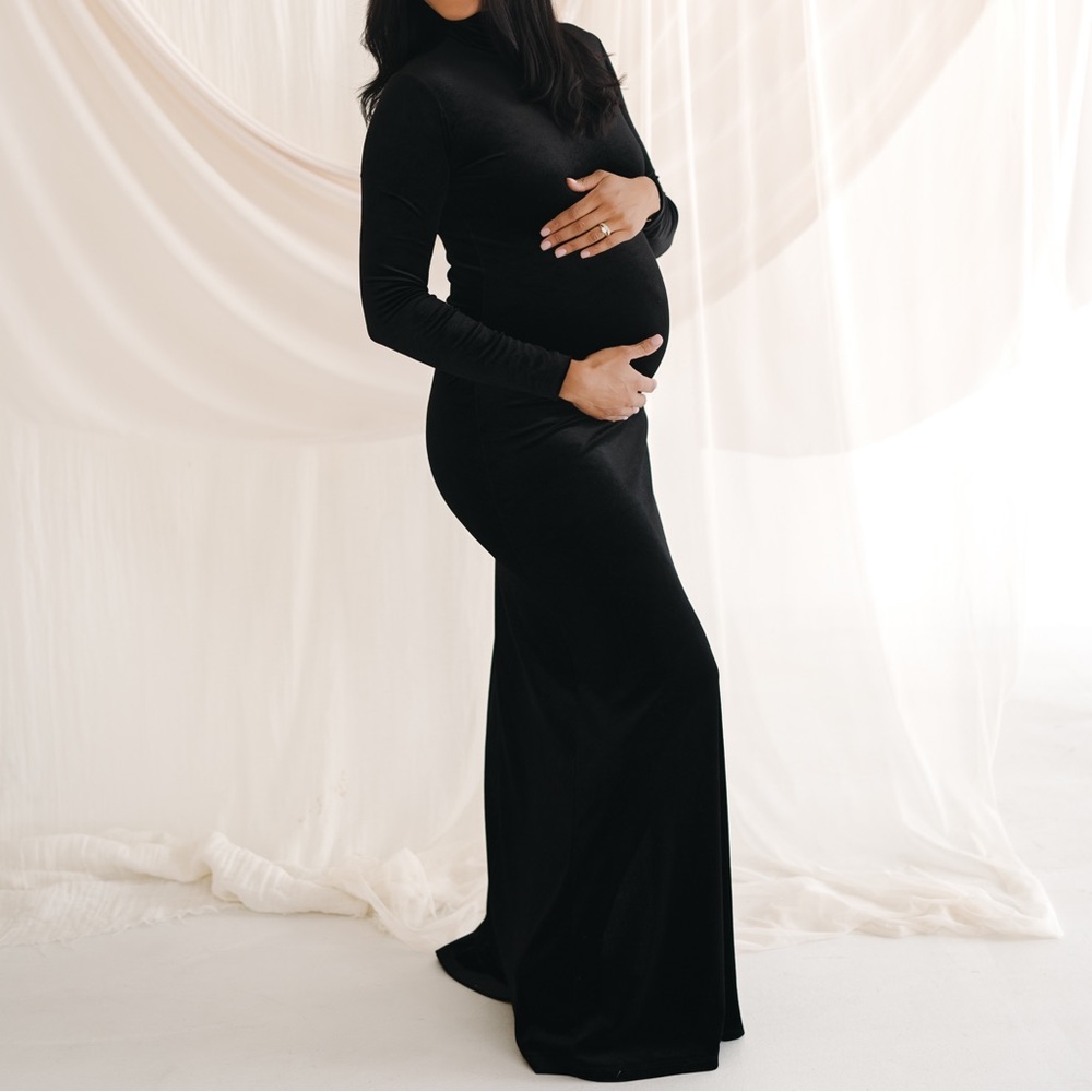 The Velvet Monica Maternity Dress